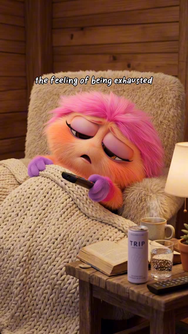 the feeling of being exhausted