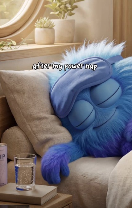 after my power nap